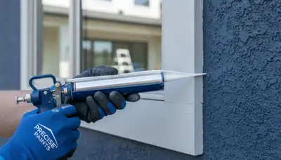 Professional caulking and sealing for stucco home exteriors in Pasadena, CA by expert painters