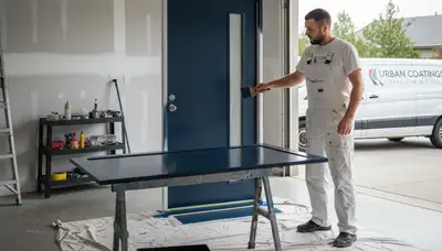 Professional door painting and refinishing by house painters in Pasadena, CA