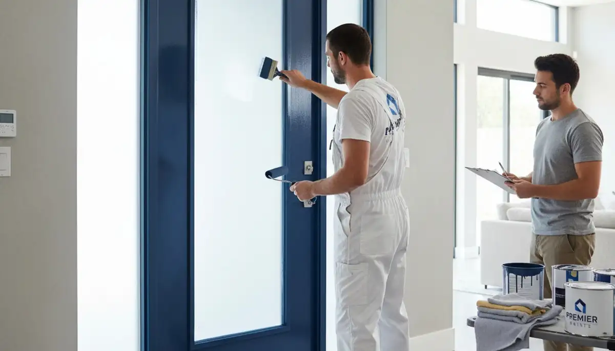 Professional door painting and refinishing by expert house painters in Pasadena, CA