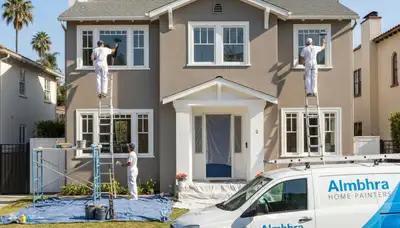 House painting contractors in Pasadena, CA providing exterior and interior painting services