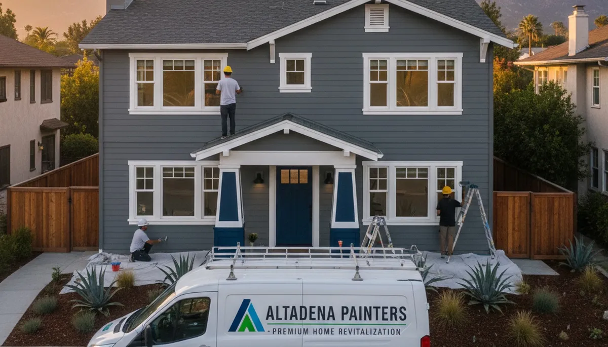 Professional house painting services in Pasadena, CA for residential exteriors and interiors