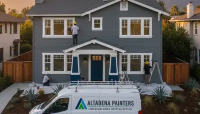 Professional house painting services in Pasadena, CA for residential exteriors and interiors