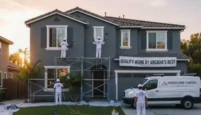 House painting service in Pasadena, CA by painting contractors for residential exteriors and interiors