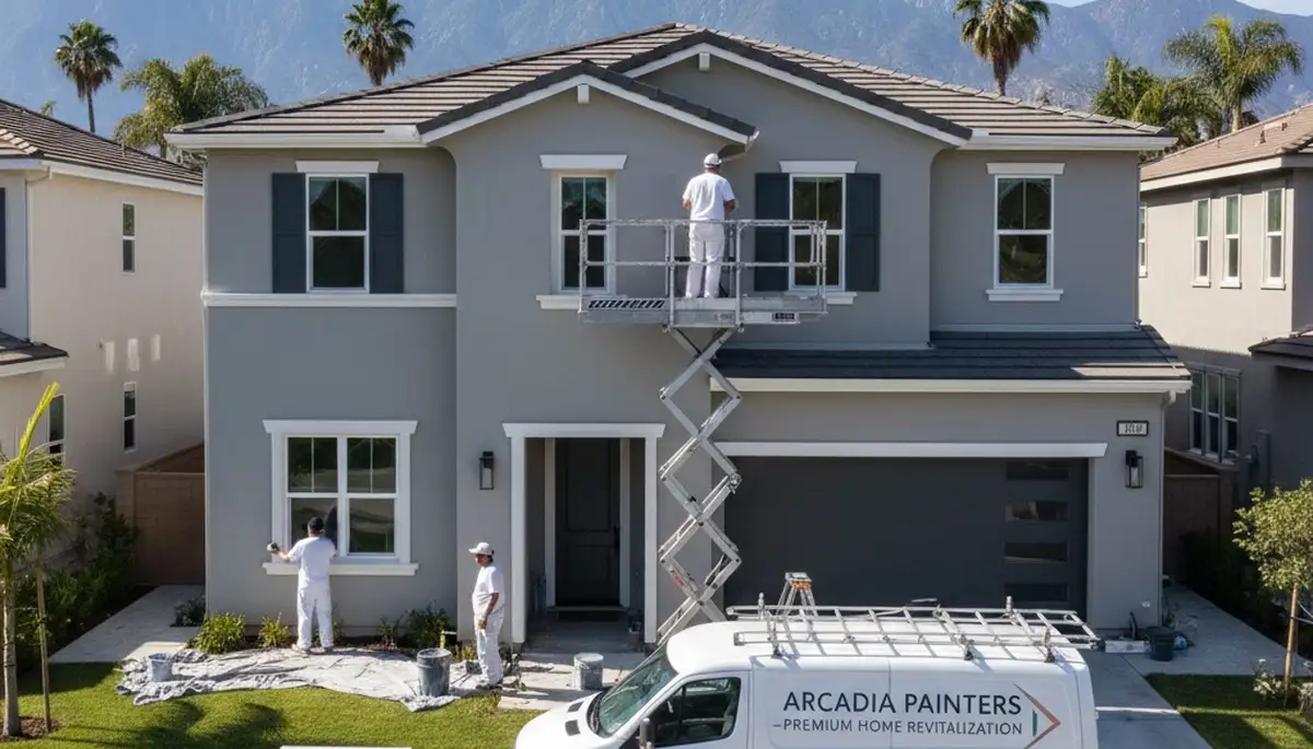 House painting contractors in Pasadena, CA providing professional exterior and interior painting services