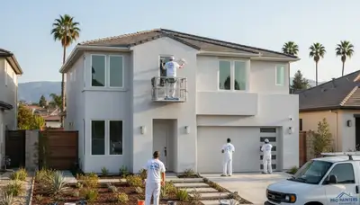 House painting contractors in Pasadena, CA providing professional interior and exterior painting services