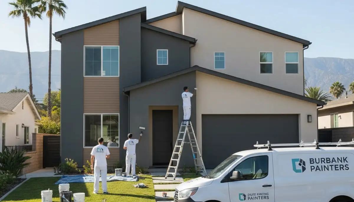 House painting contractor in Pasadena, CA providing exterior and interior painting services
