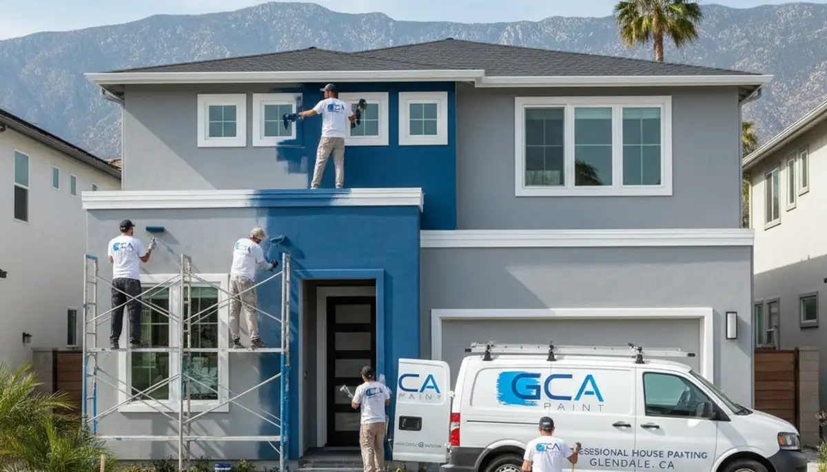 House painting contractors in Pasadena, CA providing professional interior and exterior painting services