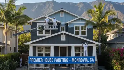 Professional house painters in Pasadena CA providing expert residential exterior painting services
