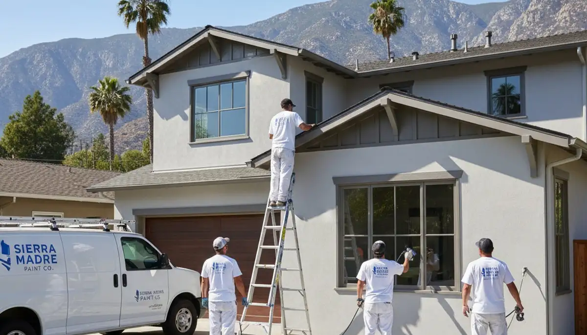 House painters in Pasadena, CA providing exterior and interior painting services for homes