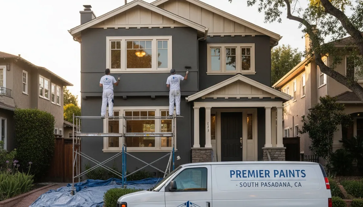 House painting contractor in Pasadena, CA providing exterior and interior painting services