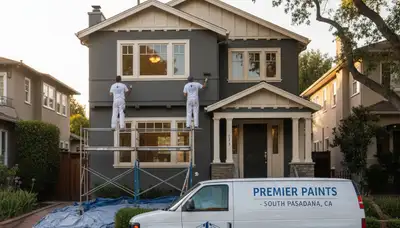 House painting contractor in Pasadena, CA providing exterior and interior painting services