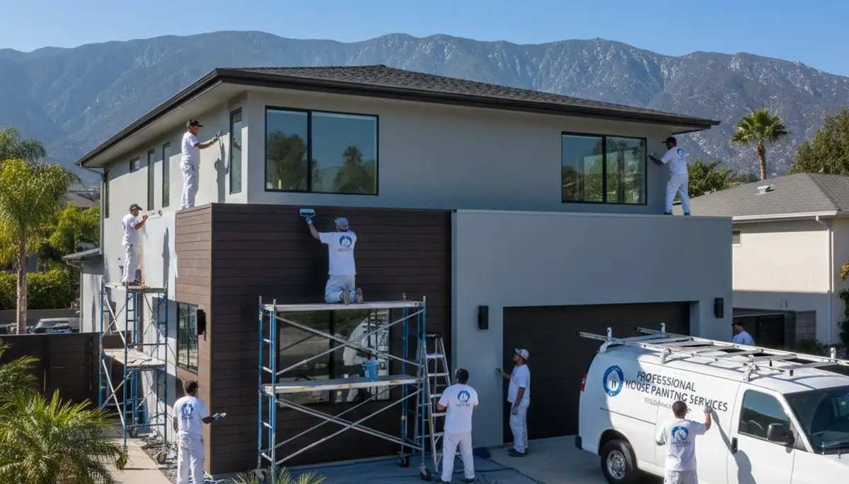 House painting contractors in Pasadena, CA providing exterior and interior painting services